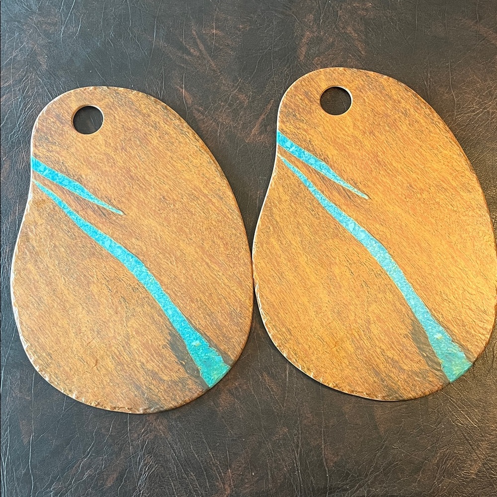 2 CHEFORWARD LAPIS PLATTERS or  Charcuterie Boards - Picture 8 of 8